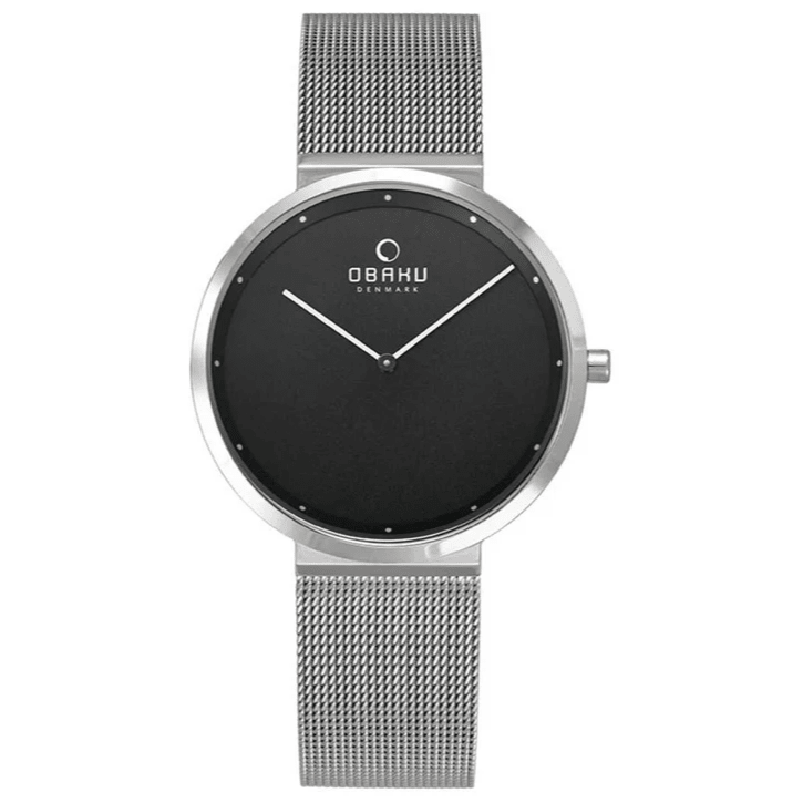 OBAKU PAPIR - ONYX 4,9mm Safirglas Ø39mm V230GXCBMC - Urma.dk