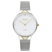 OBAKU PERGAMENT - STEEL 4,9mm Safirglas Ø32mm V302LXCWMC - Urma.dk