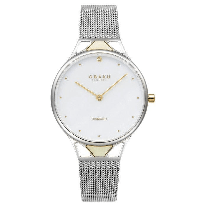 OBAKU PERGAMENT - STEEL 4,9mm Safirglas Ø32mm V302LXCWMC - Urma.dk