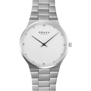 OBAKU SERVIET LILLE - BRACE 4,9mm Safirglas Ø32mm V305LXCWSC - Urma.dk