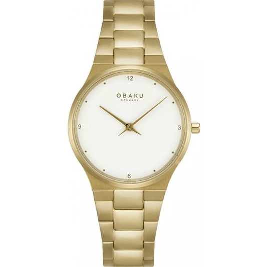 OBAKU SERVIET LILLE - DIJON 4,9mm Safirglas Ø32mm V305LXGWSG - Urma.dk