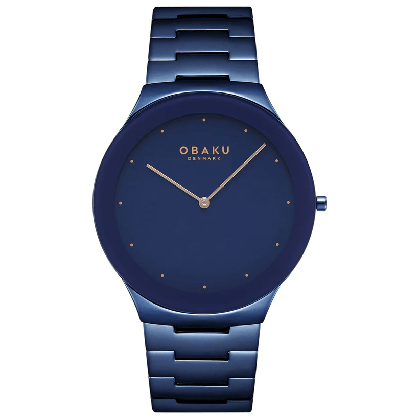 OBAKU SPEJL - BLEU 4,9mm Safirglas Ø42mm V290GXLLSL - Urma.dk