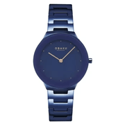 OBAKU SPEJL LILLE - BLEU 4,9mm Safirglas Ø32mm V290LXLLSL - Urma.dk