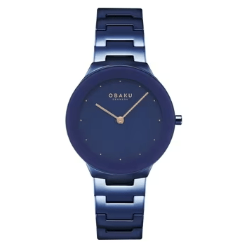 OBAKU SPEJL LILLE - BLEU 4,9mm Safirglas Ø32mm V290LXLLSL - Urma.dk