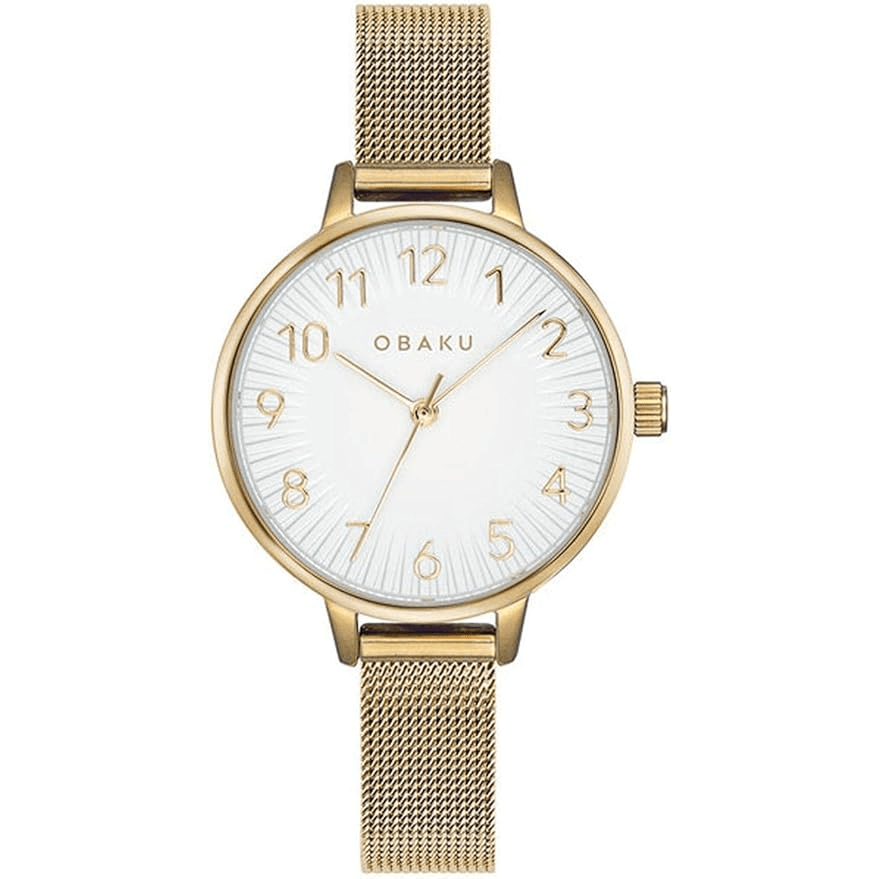 OBAKU SYREN - GOLD Ø30mm V237LXGIMG - Urma.dk