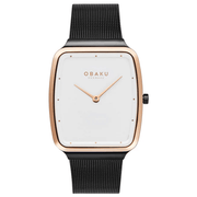 OBAKU TERN - TUSCANY 4,8mm Safirglas 34x43mm V267GXMIMB - Urma.dk