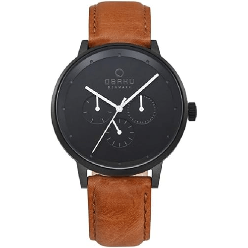 OBAKU VENLIG - TAN Ø43mm V208GMBBRZ - Urma.dk