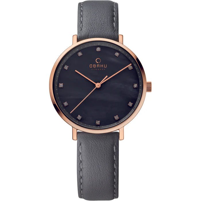OBAKU VEST PEBBLE V186LXVJRJ - 37 mm - Urma.dk