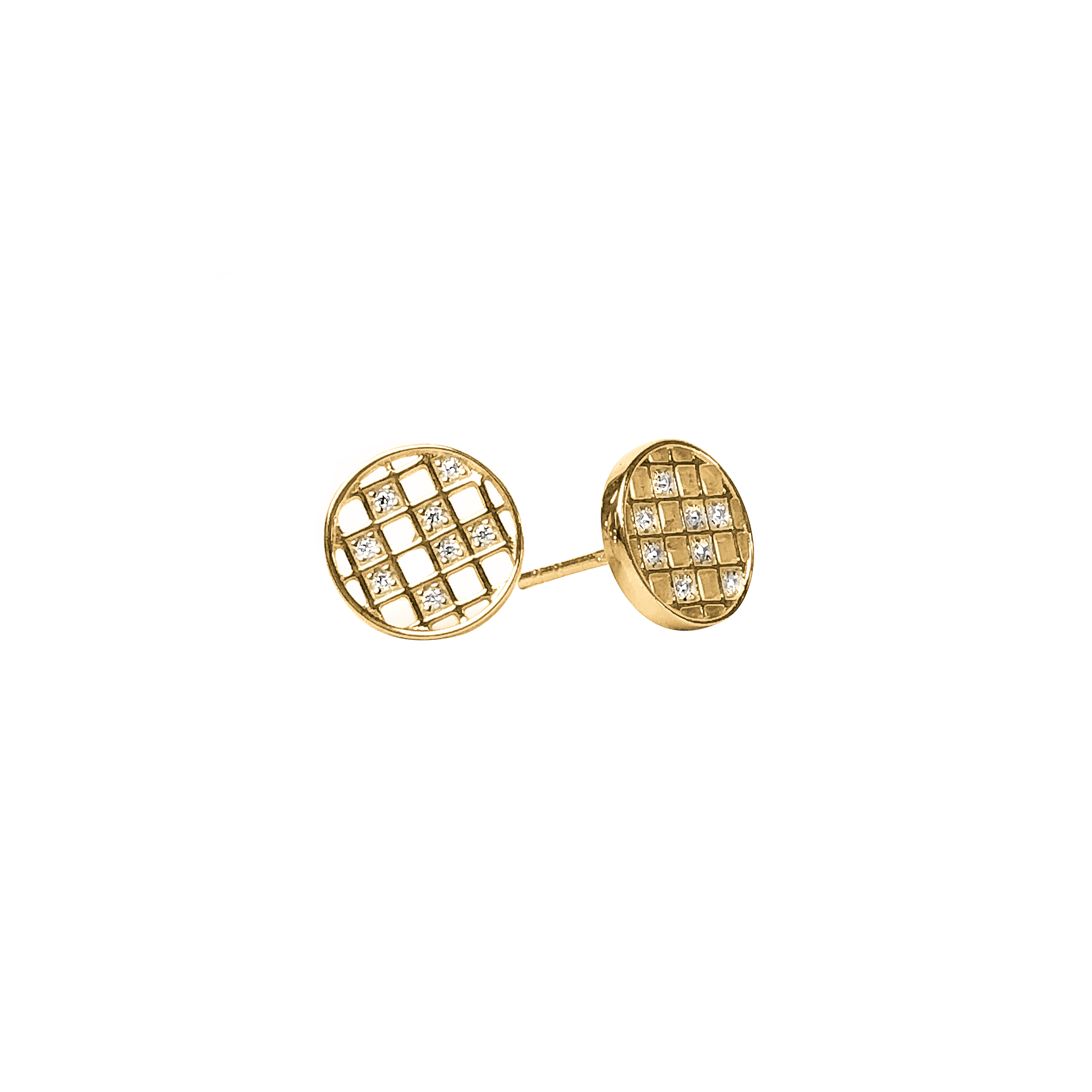 Ørestikker, Harlekin, 16 cz, forg sølv