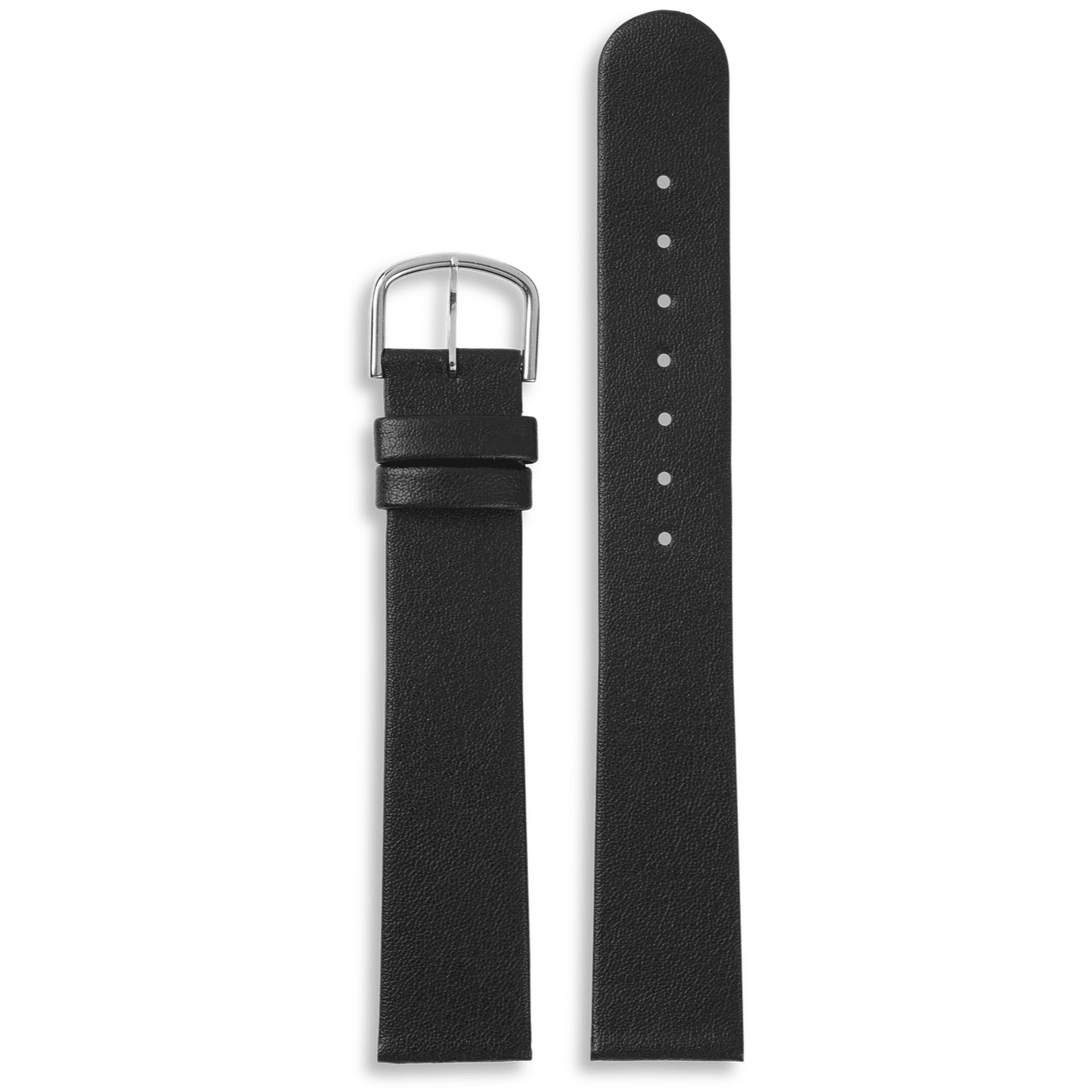 Ole Mathiesen 18 mm sort stålrem, lang - Urma.dk