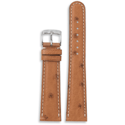 Ole Mathiesen 20 mm brun stålrem, M - Urma.dk