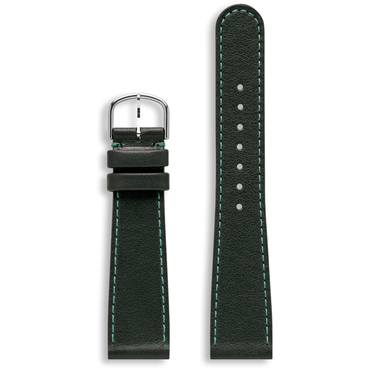 Ole Mathiesen 20 mm grøn stålrem, størrelse M - Urma.dk