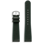 Ole Mathiesen 20 mm grøn stålrem, størrelse M - Urma.dk