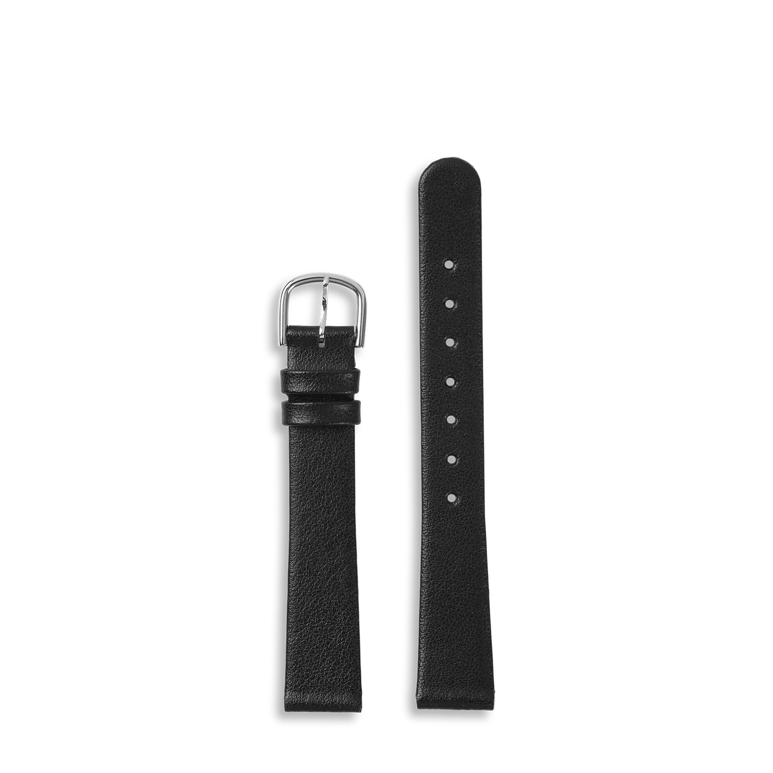 Ole Mathiesen læderrem sort 14 mm - Medium - Urma.dk