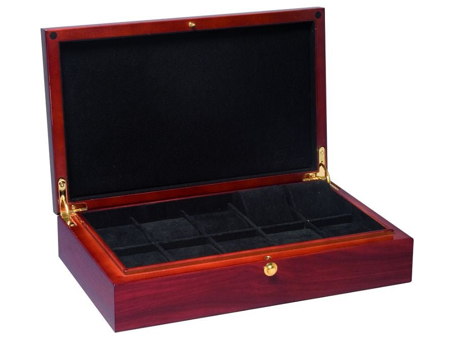 Opbevaringskasse til 10 ure