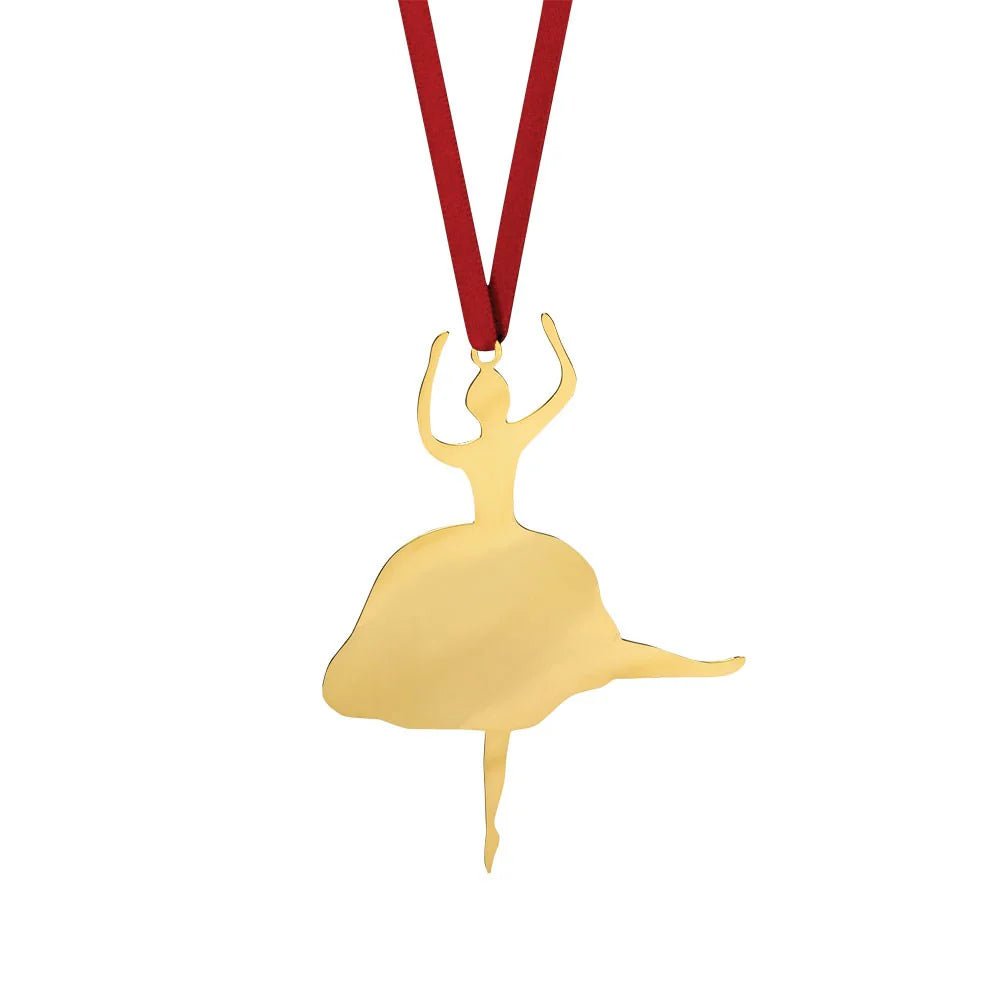 Ophæng - Ballerina - forgyldt - Urma.dk