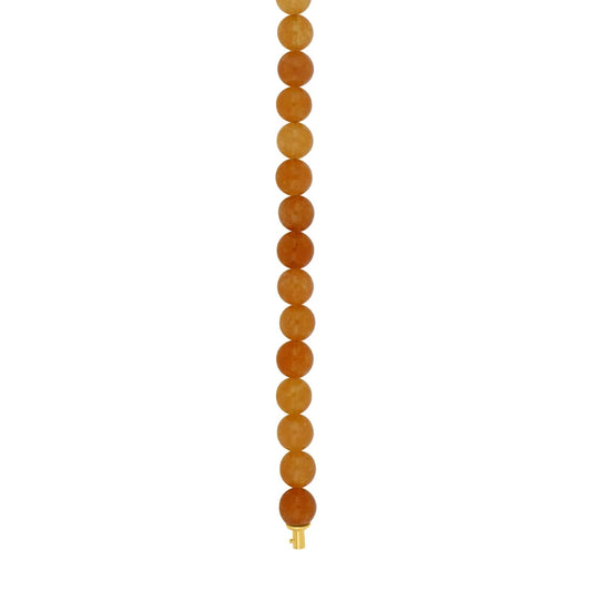 Orange spong quartz 8mm - Urma.dk