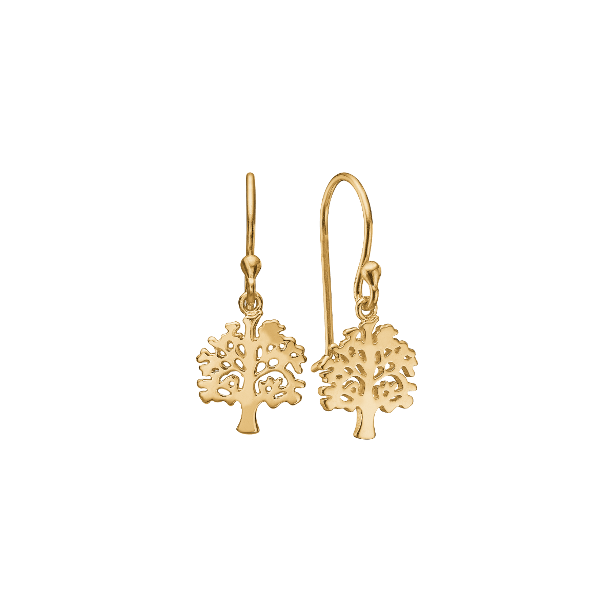 Ørehænger, Livets træ, forg sølv - Urma.dk