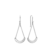 Ørehænger sølv, Halvcirkel - Urma.dk