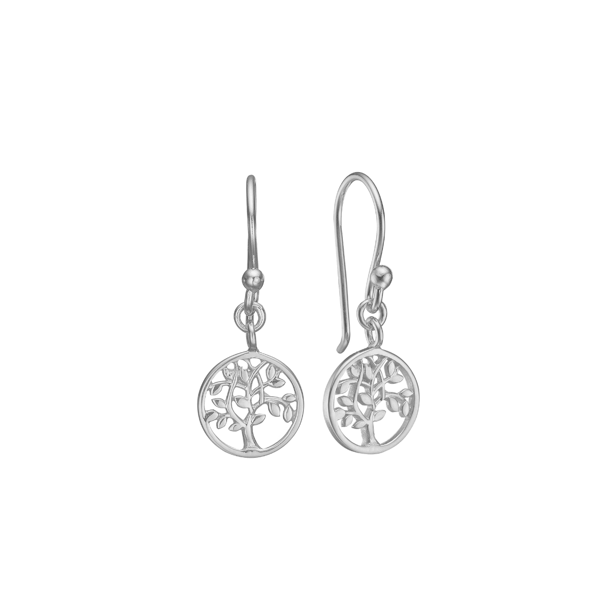Ørehænger sølv, livets træ - Urma.dk