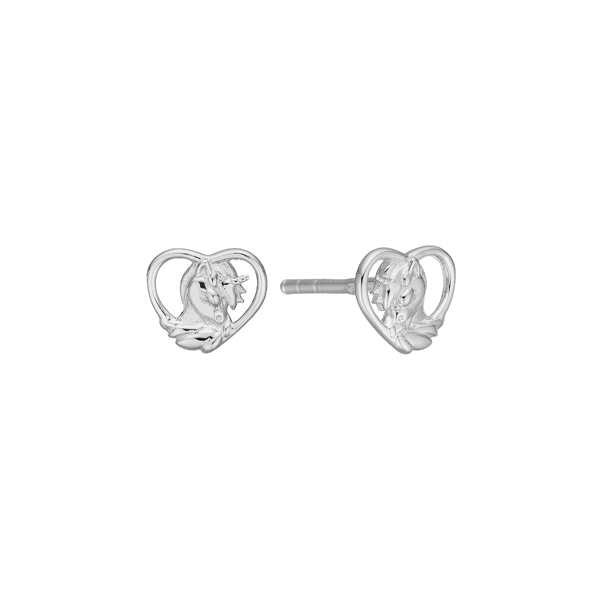 Ørestikker, Kærlig Enhjørning, sølv - Urma.dk