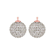 Pavékugle m/Krg farve01 m/rfg sølv - par - Urma.dk