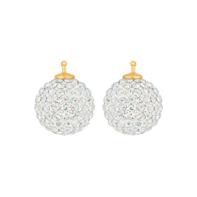 Pavékugle m/Krg farve04 m/fg sølv - par - Urma.dk