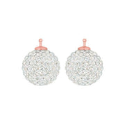 Pavékugle m/Krg farve04 m/rfg sølv - par - Urma.dk