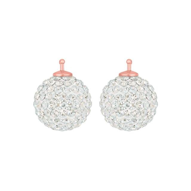 Pavékugle m/Krg farve04 m/rfg sølv - par - Urma.dk