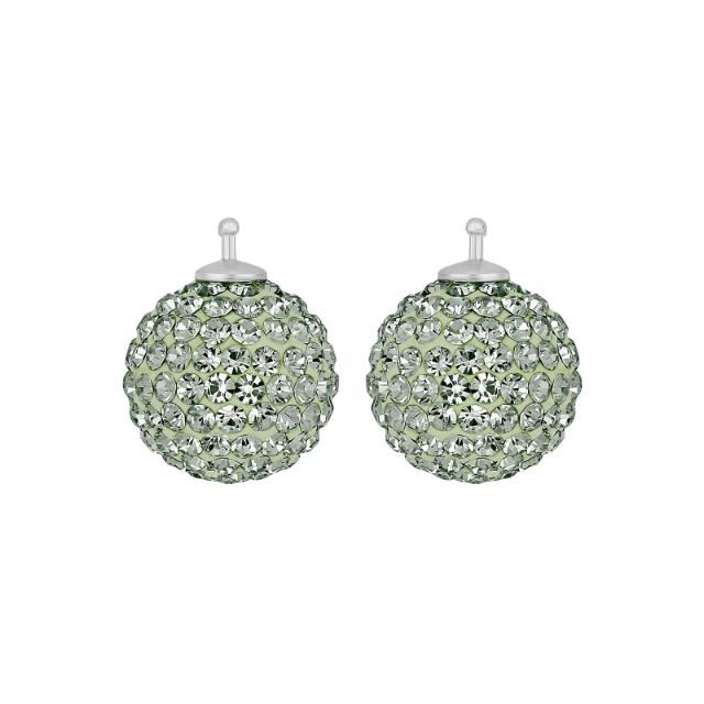 Pavékugle m/Krg farve52 m/rh sølv - par - Urma.dk