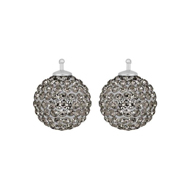 Pavékugle m/Krg farve91 m/rh sølv - par - Urma.dk