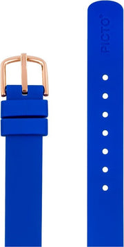 Picto blå silikonerem, 12 mm - Urma.dk