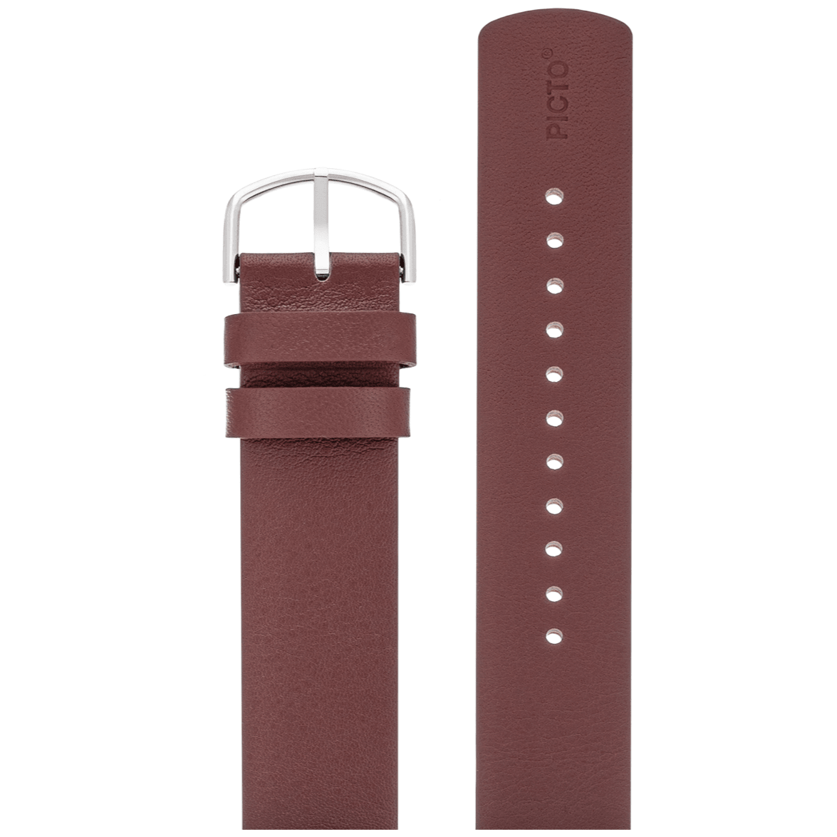 Picto Brownrose Læderrem 20 mm - Urma.dk