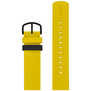 Picto Canary yellow leather strap 20 mm - Urma.dk