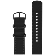 Picto Extra Long (+30mm) - Manta Ray Sort Genanvendt Rem 20 mm - Urma.dk