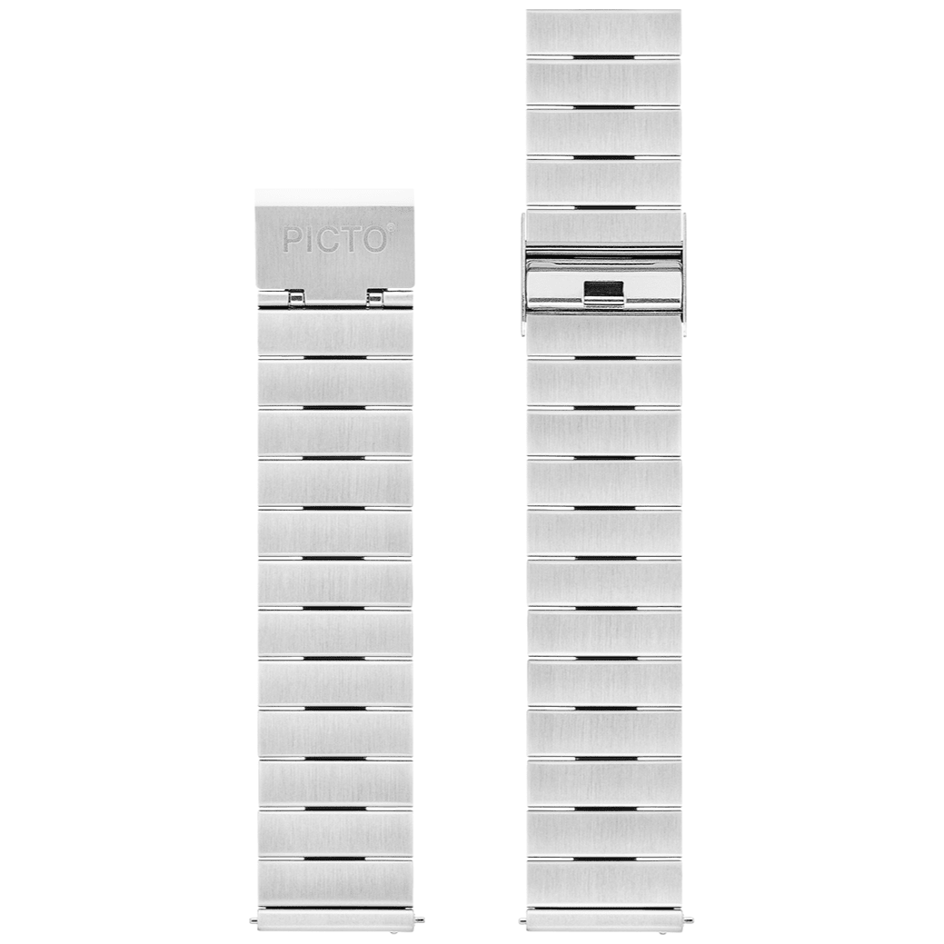 Picto Folded Steel bracelet 20 mm - Urma.dk