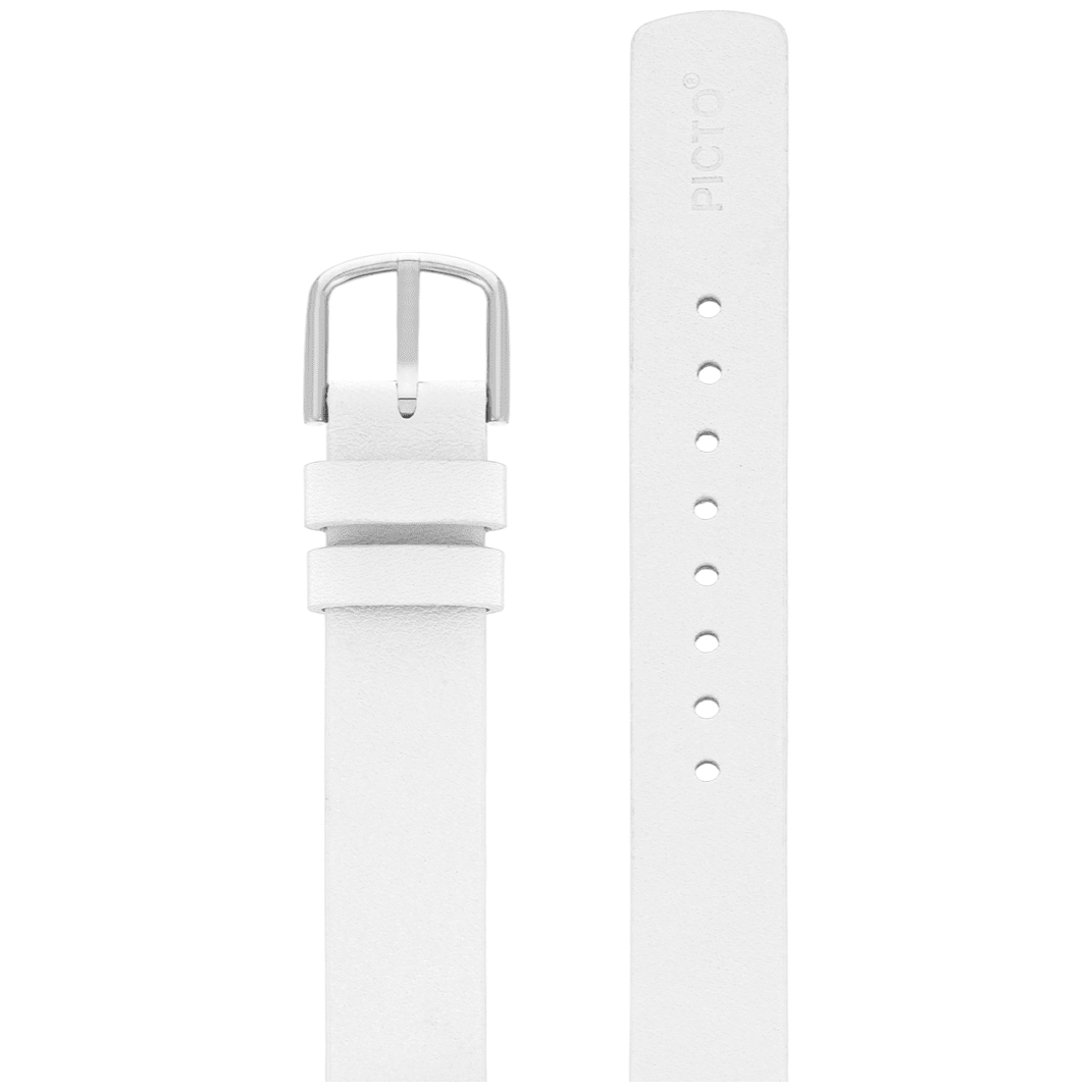 Picto Hvid Læderrem 14 mm - Urma.dk
