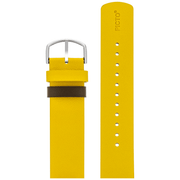 Picto Kanariegul Læderrem 20 mm - Urma.dk