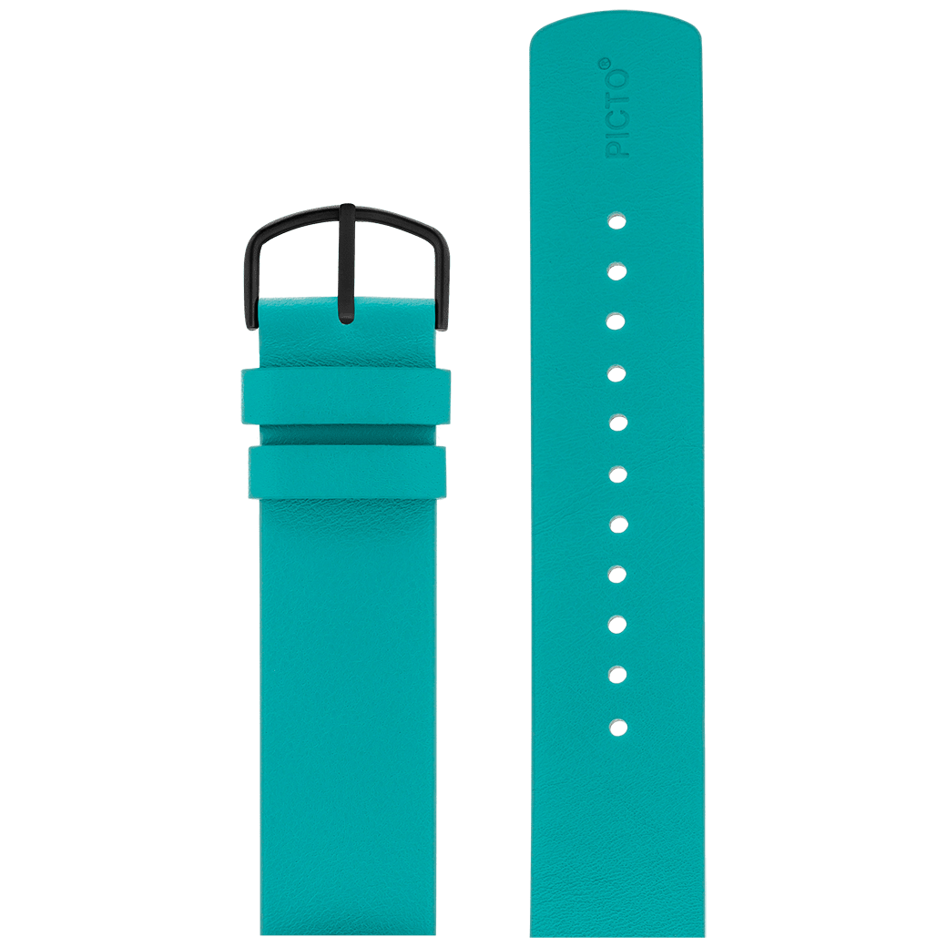 Picto Life Aquatic Læderrem 20mm - Urma.dk