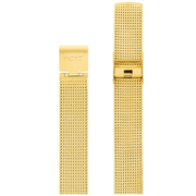Picto Mat guldfarvet mesh - rem, 14 mm - Urma.dk