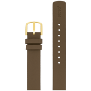 Picto Mocha Brown Leather Strap 14 mm - Urma.dk