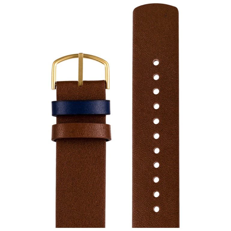 Picto Mørkebrun Læderrem 20 mm - Urma.dk