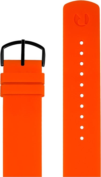Picto orange silikonerem, 20 mm - Urma.dk