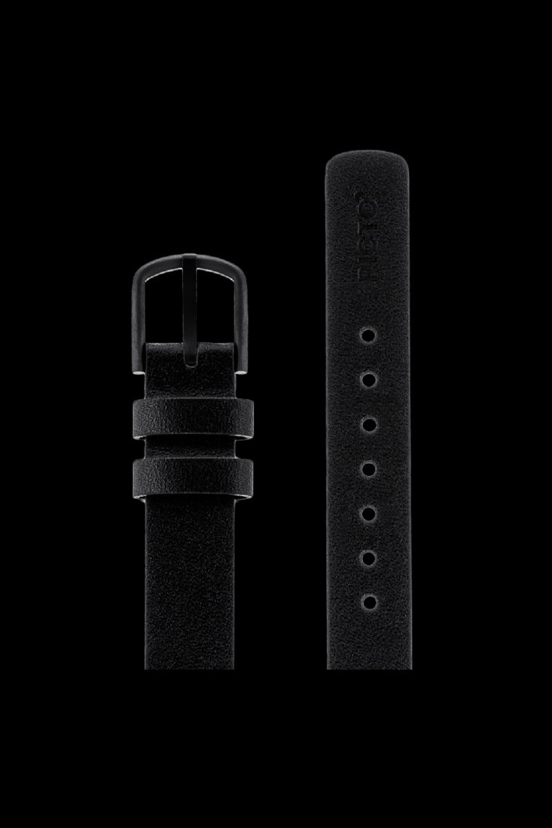 Picto sort læderrem, 12 mm - Urma.dk