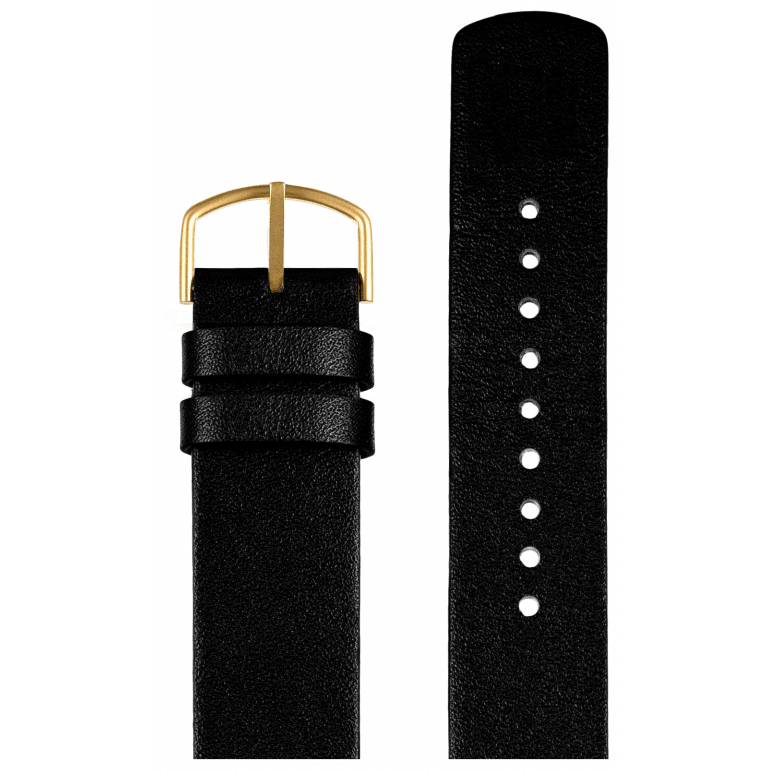 Picto Sort Læderrem 20 mm - Urma.dk