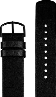 Picto sort læderrem, 20 mm - Urma.dk