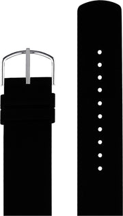 Picto sort silikonerem, 20 mm - Urma.dk