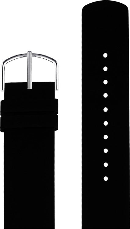 Picto sort silikonerem, 20 mm - Urma.dk