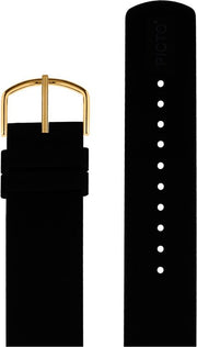 Picto sort silikonerem, 20 mm - Urma.dk