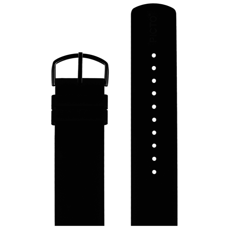 Picto Sort silikonestrop 14 mm - Urma.dk